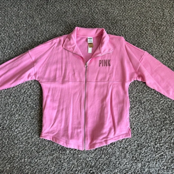 Victoria’s Secret Pink Sweater Jacket - Picture 2 of 4